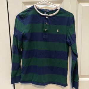Boys Polo Ralph Lauren long sleeve shirt large